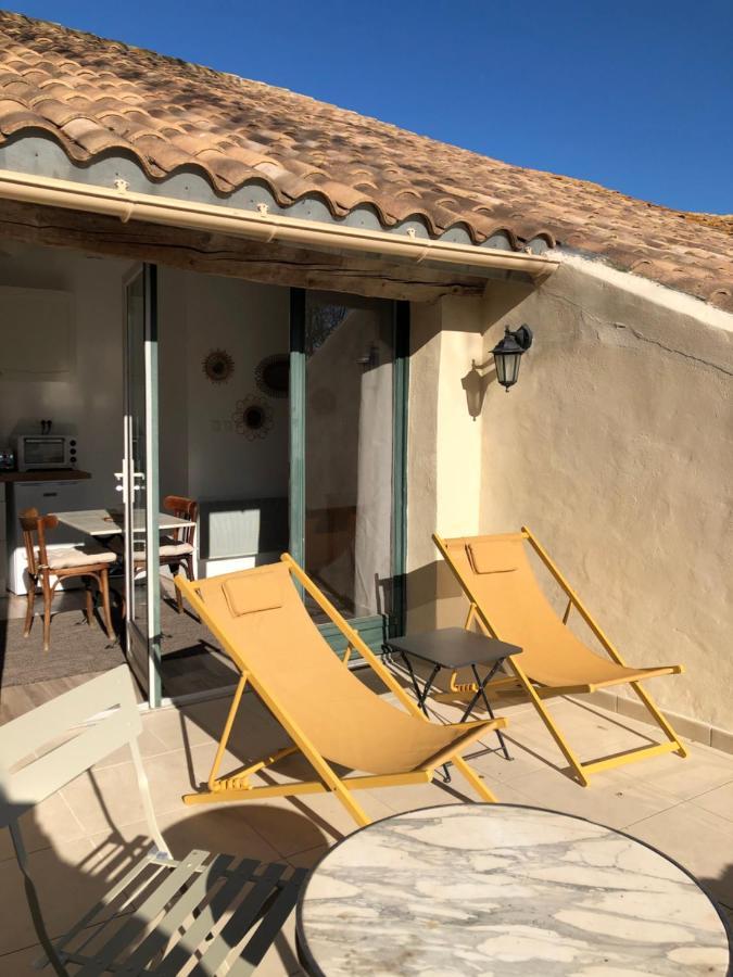 Terrasse Avec Vue Domaine Viticole Daire Sallèles-dʼAude Dış mekan fotoğraf